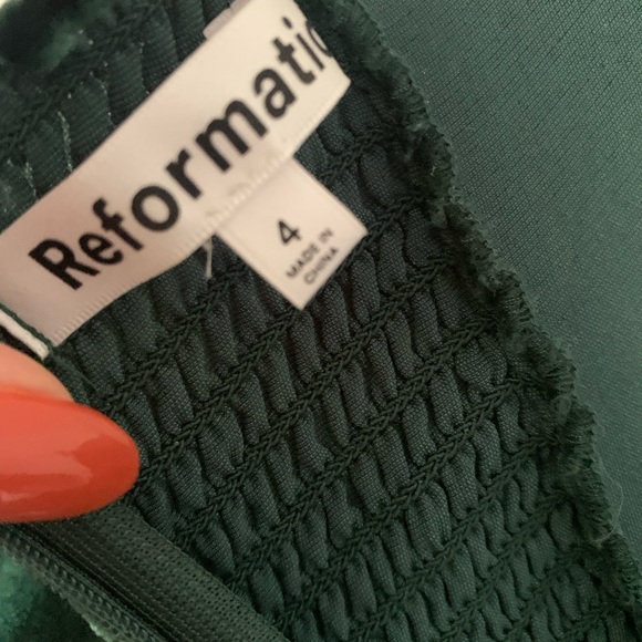 Reformation Velvet Dress - Picture 6 of 6